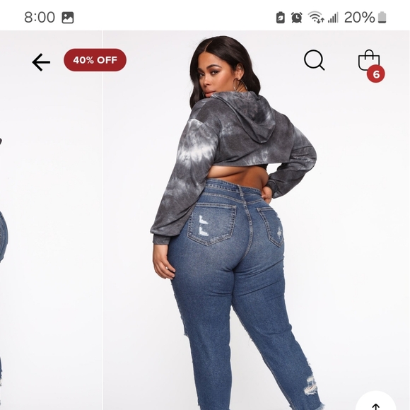 Fashion Nova Hoodie Size 2x - Picture 2 of 2